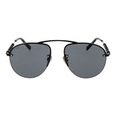 Black Metal Sunglasses